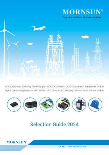 MORNSUN Product Selection Guide - Lite Version (2024)