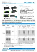 URA_LD-20WR3 / 4:1 / 20 watt / wide input voltage / dc dc converter / 1500Vdc isolation / ultra low power consumption / industrial / Regulated / Dual output / DIP