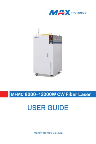 8000-12000W Multi-module CW Fiber Laser V1.1