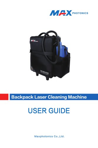 Backpack Laser Cleaning Machine V1.1