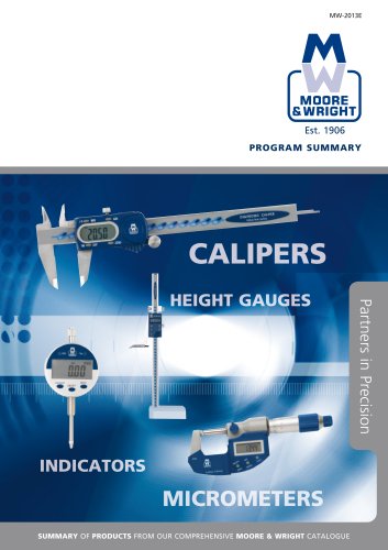 Moore & Wright Product Summary