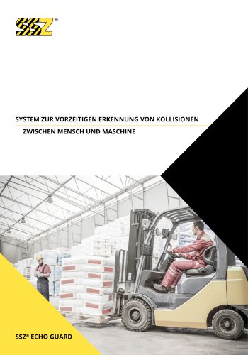 SYSTEM ZUR VORZEITIGEN ERKENNUNG VON KOLLISIONEN ZWISCHEN MENSCH UND MASCHINE