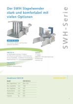 Broschüre - Stapelwender Serie SE und SWH - 9