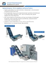 BUSCH Späneförderbänder - Modellserie KF und HF-2