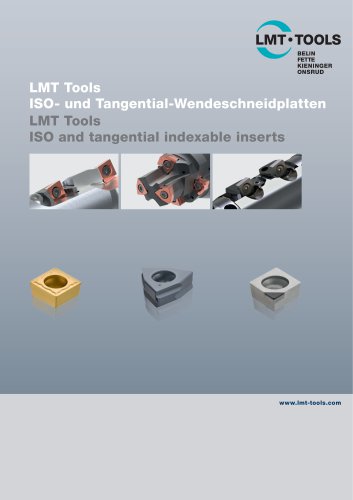 ISO and Tangential Indexable Inserts Brochure