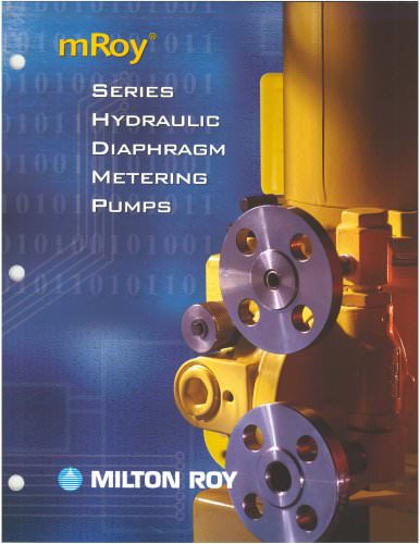 Milton Roy mRoy Brochure #3300