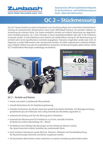QC 2 - Piece Measurement
