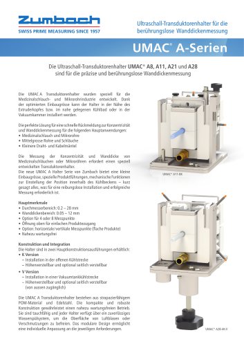 UMAC® A8-A11-A21-A28