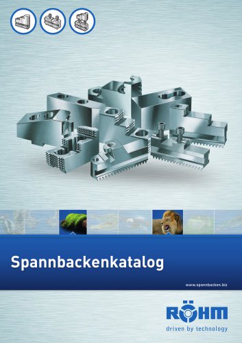 Spannbackenkatalog