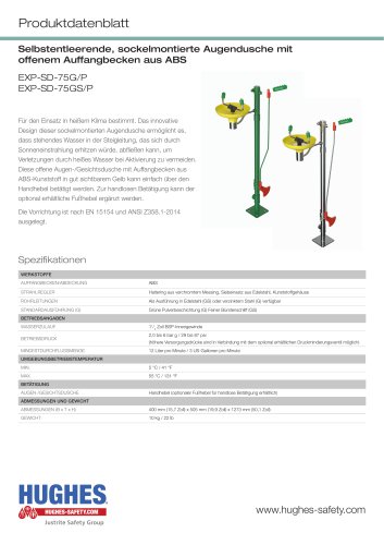 EXP-SD-75G/P EXP-SD-75GS/P Datasheet