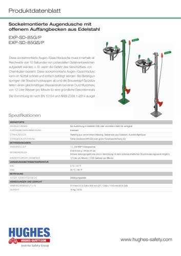 EXP-SD-85GS/P and EXP-SD-85G/P Datasheet