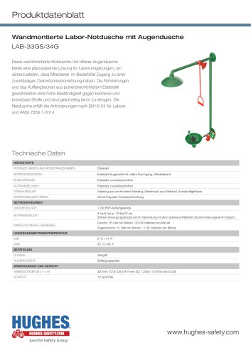 LAB-33GS/34G Product Datasheet