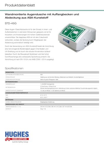 STD-45G Product Datasheet