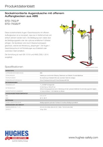 STD-75GS/P Datasheet