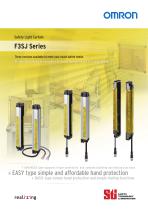 F3SJ Series Safety Light Curtain