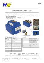 Electrical Actuator type ITQ 008