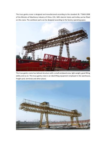 Truss Gantry Crane