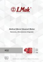 Helical Gear Units (IR Series) 50/60hz