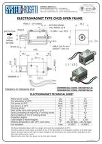 Electromagnets Model CM 25 Open Frame