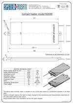 TDS - kontaktheizapparate modell ROS90