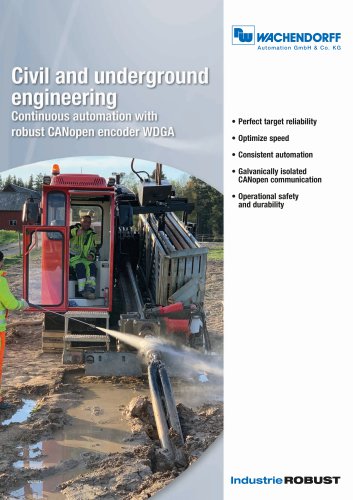 Civil and underground engineering