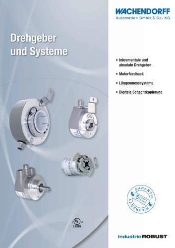 Kurz-Katalog Drehgeber und Systeme