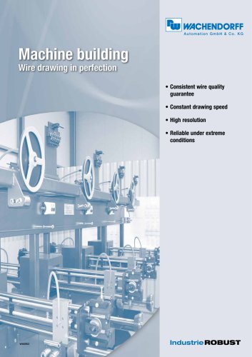 Machine building