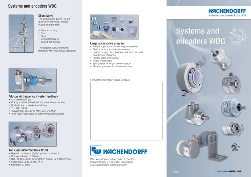 Systems and encoders WDG