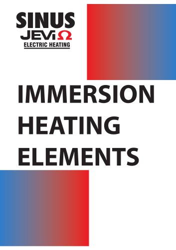 IMMERSION HEATING ELEMENTS