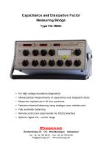 TG-1MOD  - Capacitance and Dissipation Factor  Measuring Bridge