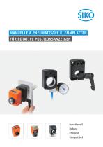 SIKO | Manuelle & pneumatische Klemmplatten für rotative Positionsanzeigen-1
