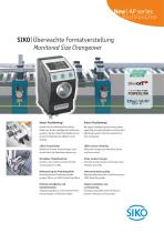 SIKO | Überwachte Formatverstellung