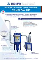 Hochvakuum zentrale absauganlagen CENFLOW Produktdatenblätter-1