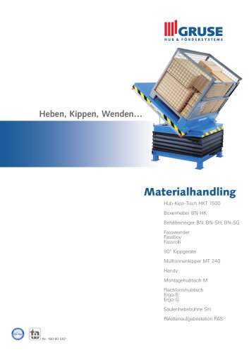 Heben, Kippen, Wenden... Materialhandling