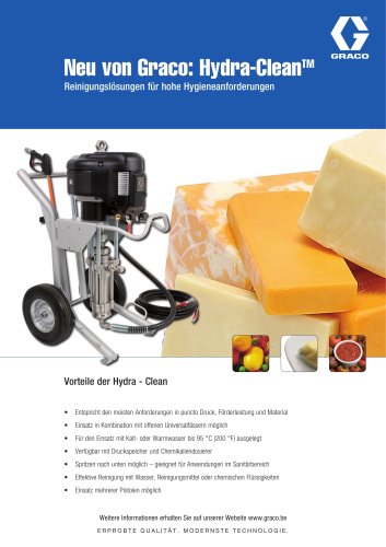 Neu von Graco: Hydra-CleanTM