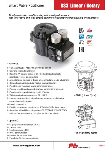 SS3 Smart Positioner