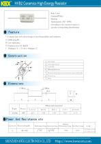 KWX  Ceramic Composition Resistor HVB2