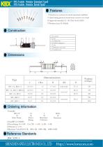 KWX  Fusible Resistors RFU