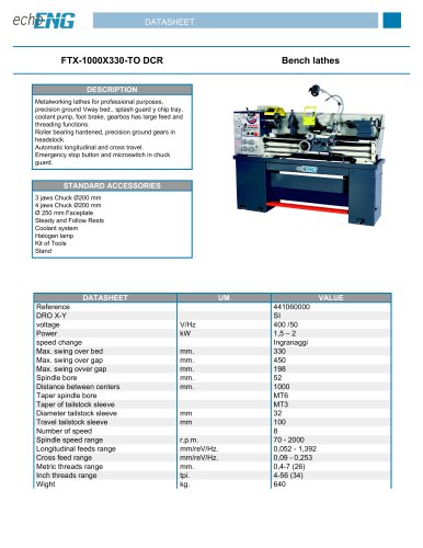 FTX-1000X330-TO