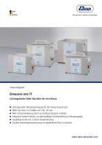 Brochure Elmasonic xtra TT