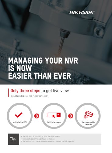 Auto NVR Easy Operation