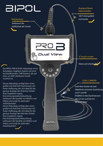 PRO B DUAL Videoskop