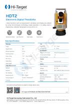 Hi-Target/Electronic Digital Theodolite/ HDT2