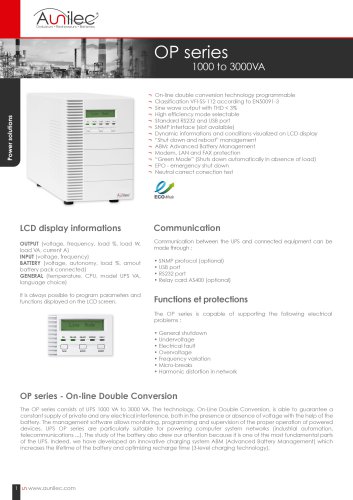 Datasheet OP 1_3kVA