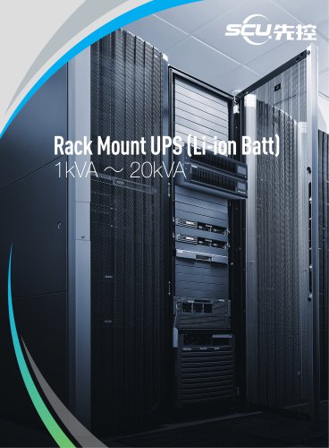 SCU Rack Mount UPS (Li-ion Batt)