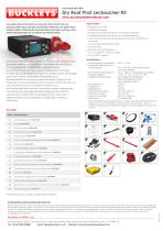 Datasheet: Dry Roof Pro2 leak detector