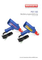 User Manual: PST100 AC spark tester - 1