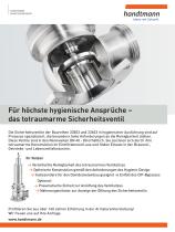 Für höchste hygienische Ansprüche – das totraumarme Sicherheitsventil - 1