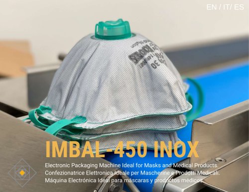 Flow Pack Machine IMBAL 450 INOX fo Face Mask