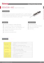 SOWAY LVDT displacement transducers SDVG36-40C